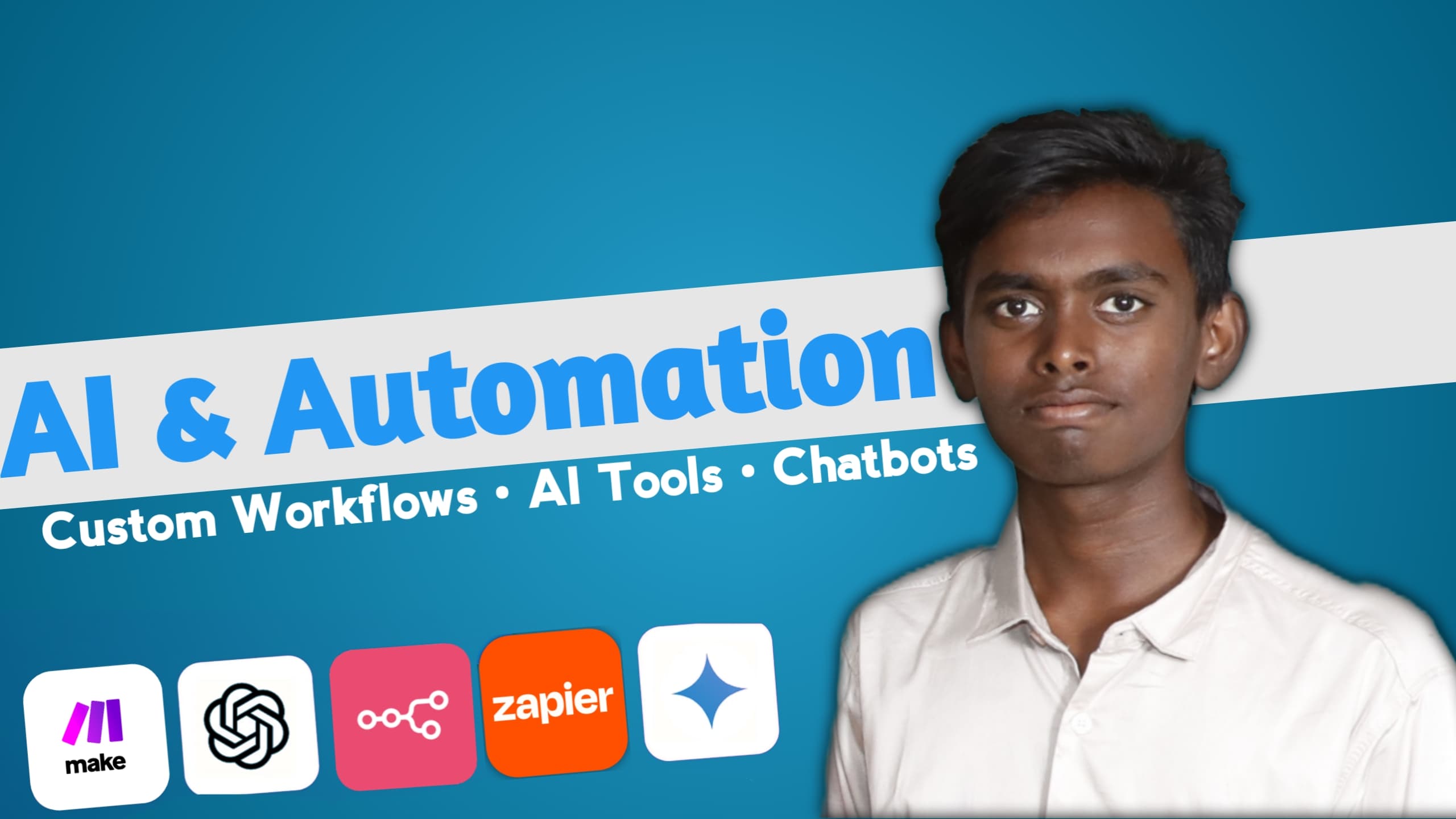 I will build a custom AI automation tool or smart web app